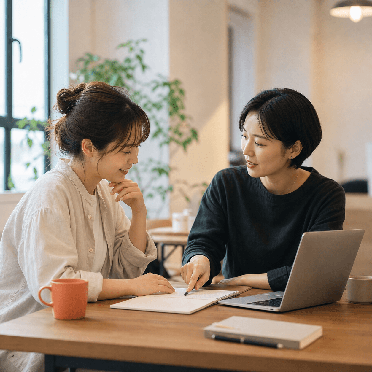 個別相談で軌道修正
